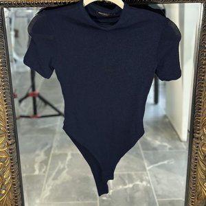 Matte Collection Bodysuit Navy Medium One piece
